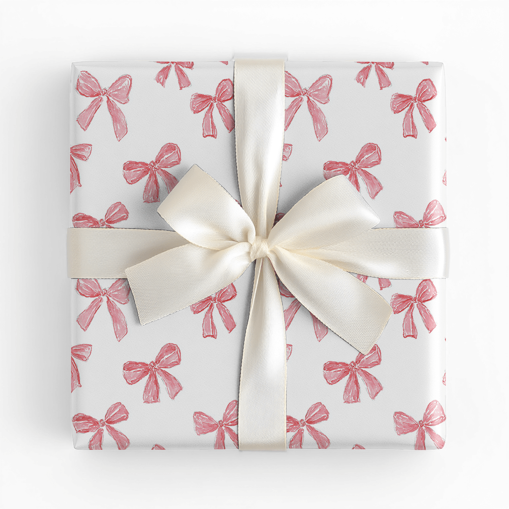 Primrose Bows - Wrapping Paper - Lemon Park