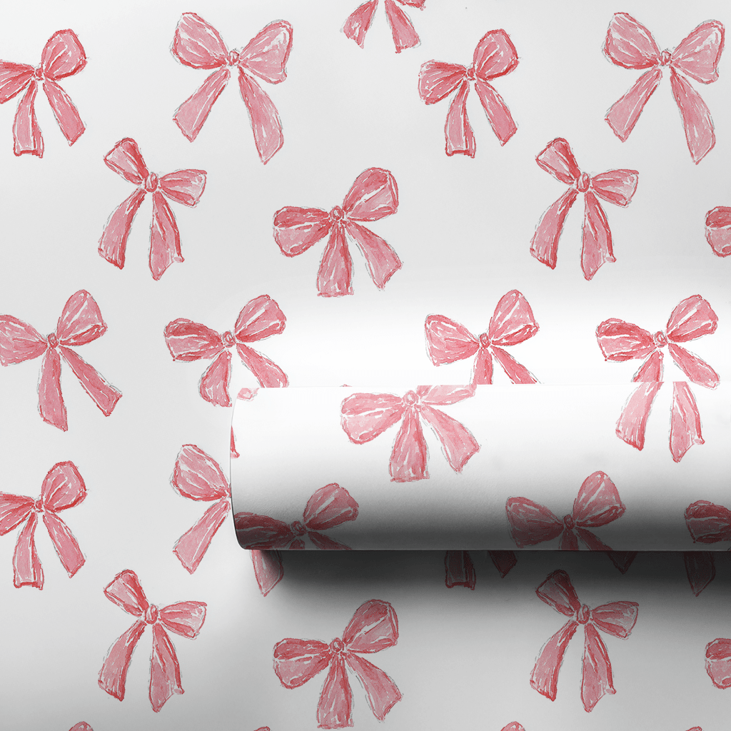 Primrose Bows - Wrapping Paper - Lemon Park