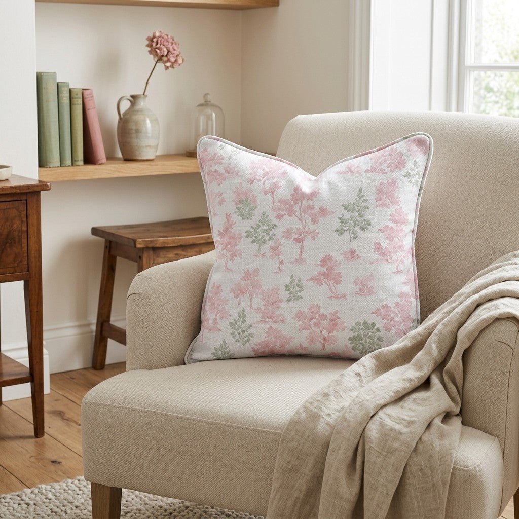 Primrose Throw Pillow - Lemon Park