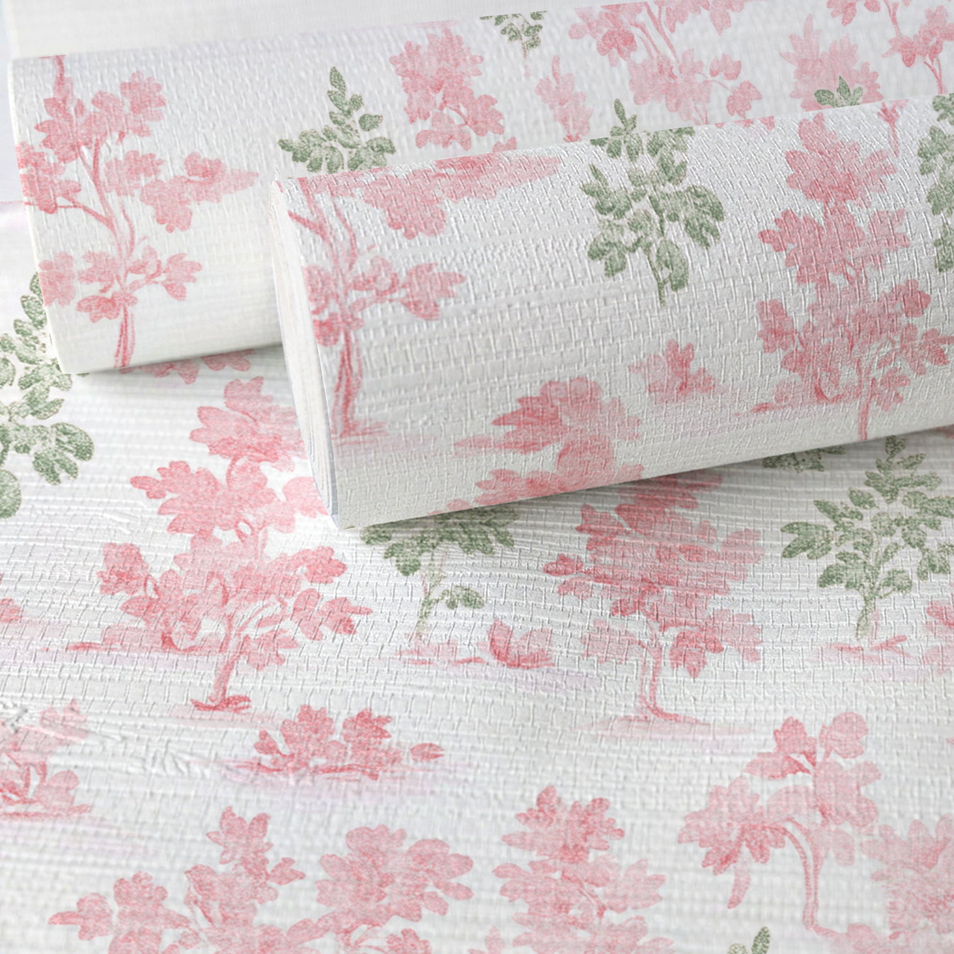 Primrose Faux Grasscloth Wallpaper