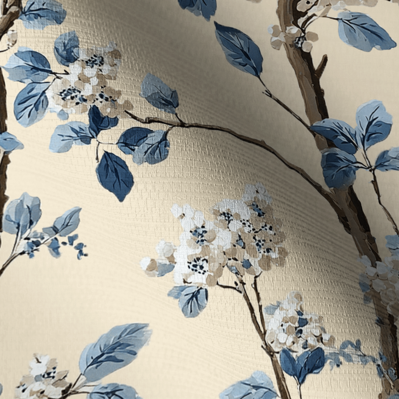Providence Vine Faux Grasscloth Wallpaper