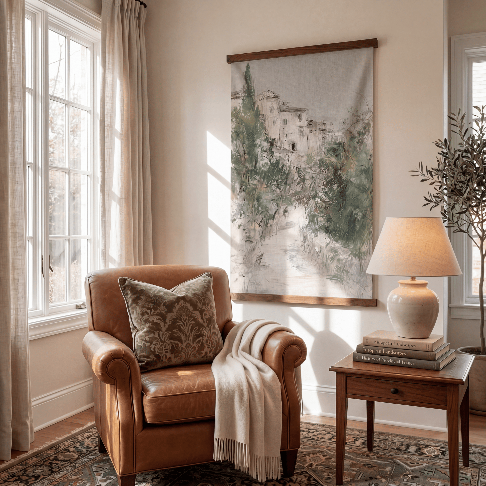 Provincial Views - Tapestry - Lemon Park
