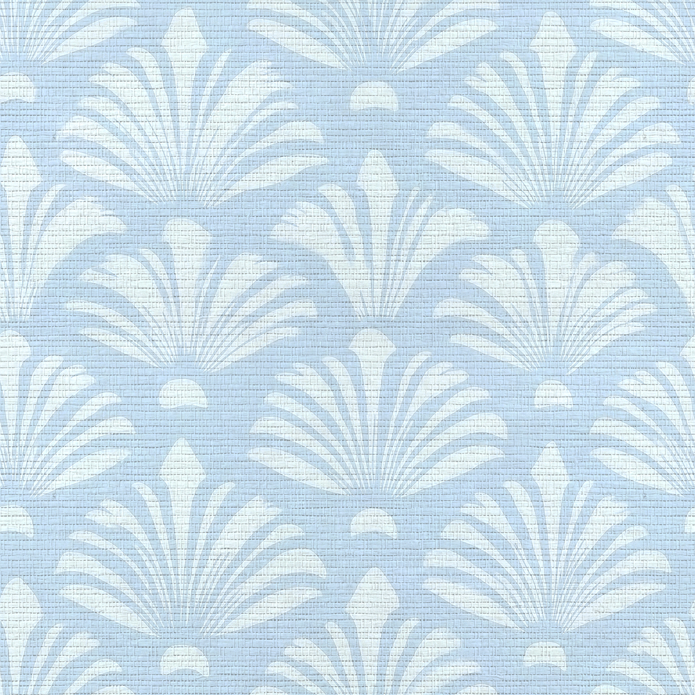 Puff Parade Faux Grasscloth Wallpaper - Lemon Park
