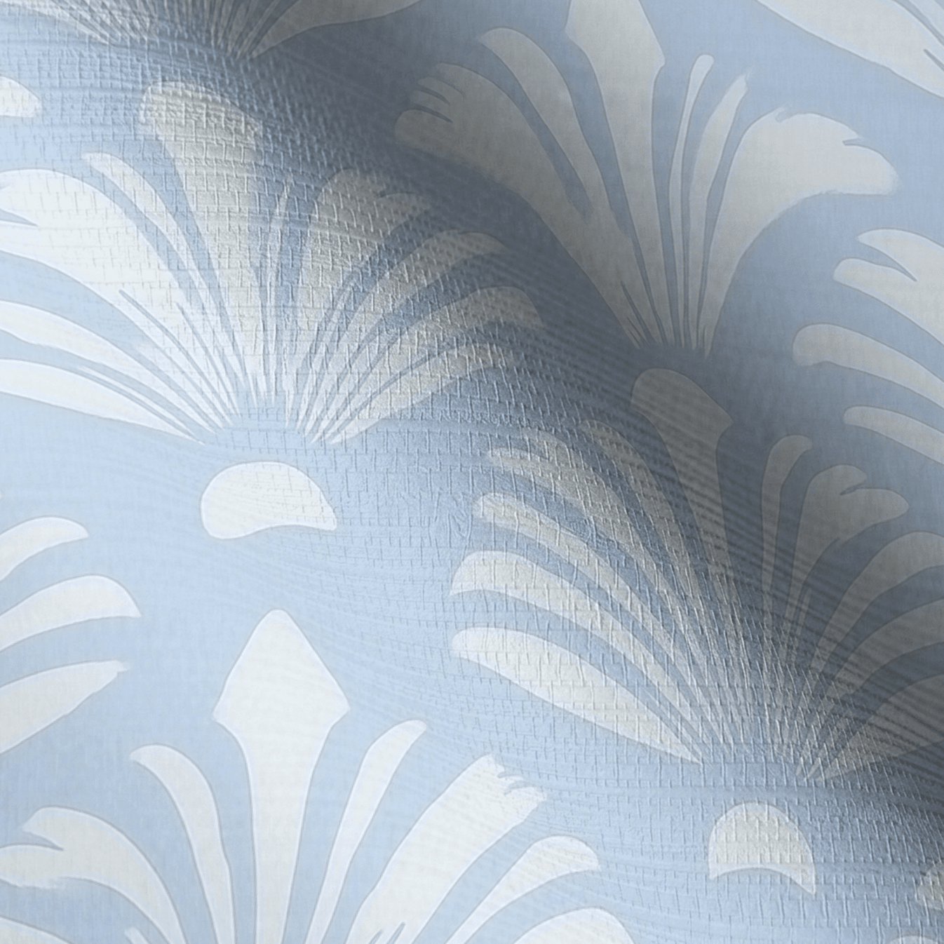 Puff Parade Faux Grasscloth Wallpaper - Lemon Park