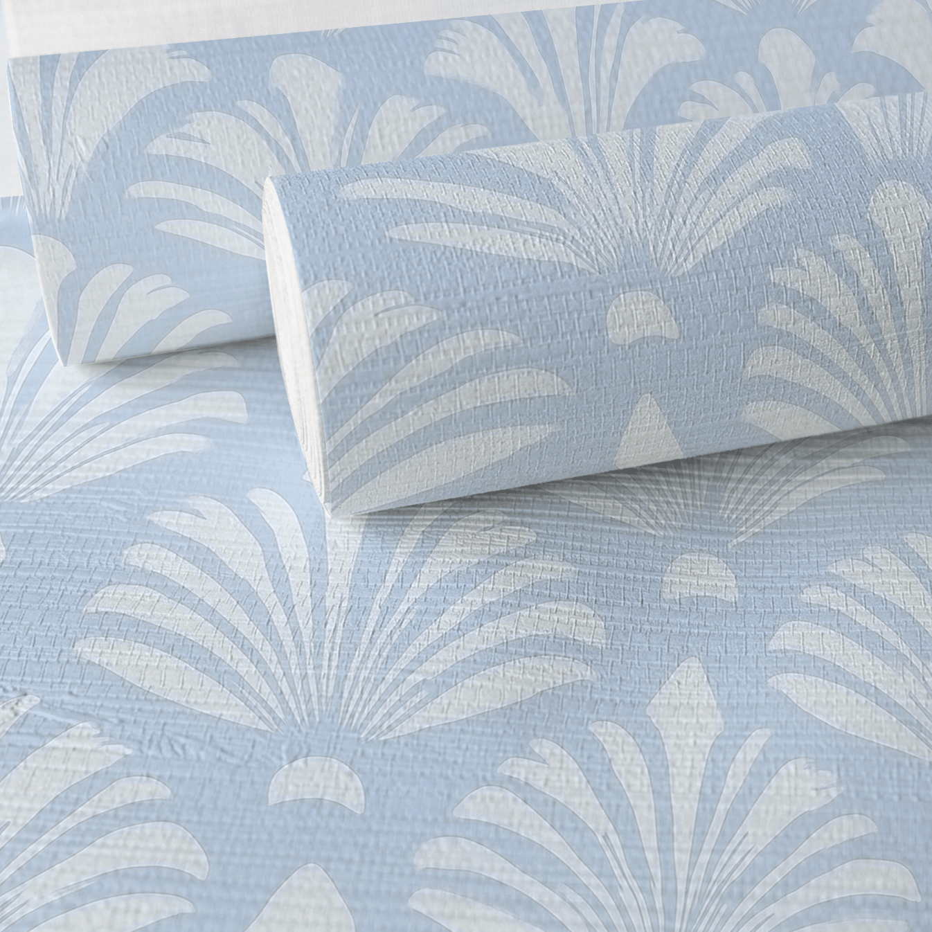 Puff Parade Faux Grasscloth Wallpaper - Lemon Park