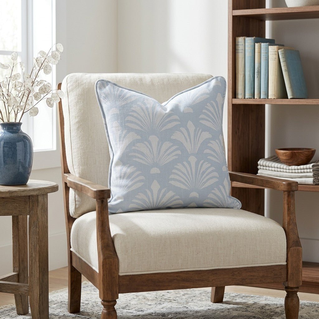Puff Parade Throw Pillow - Lemon Park