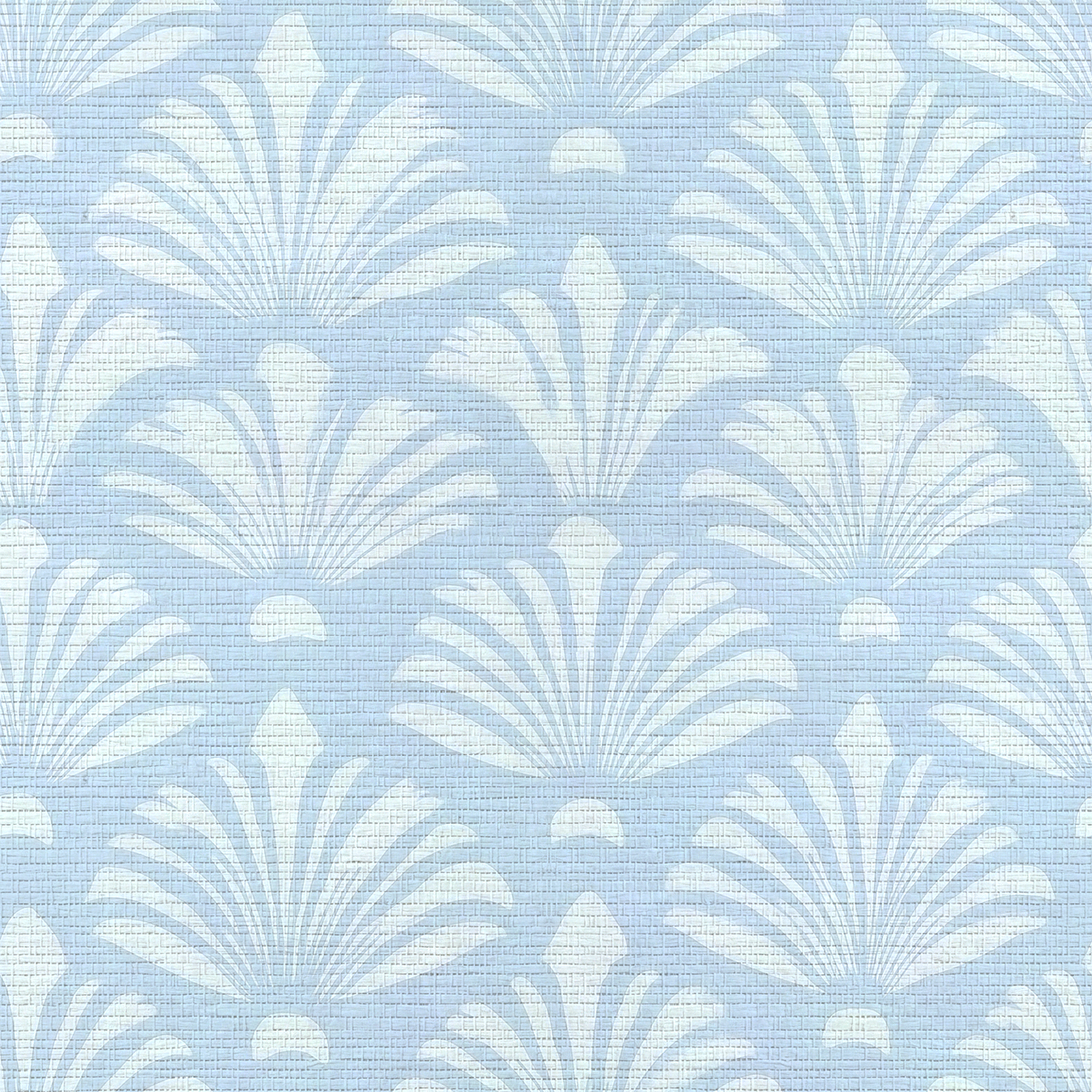 Puff Parade Faux Grasscloth Wallpaper