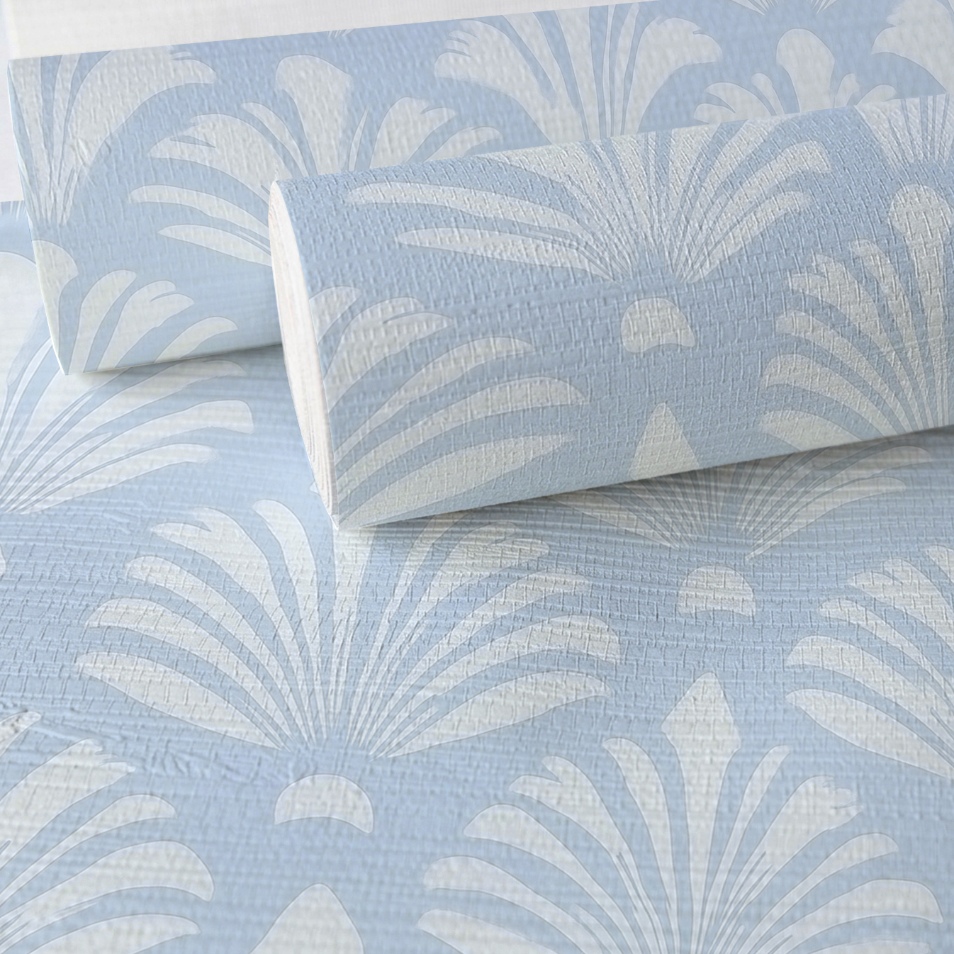 Puff Parade Faux Grasscloth Wallpaper