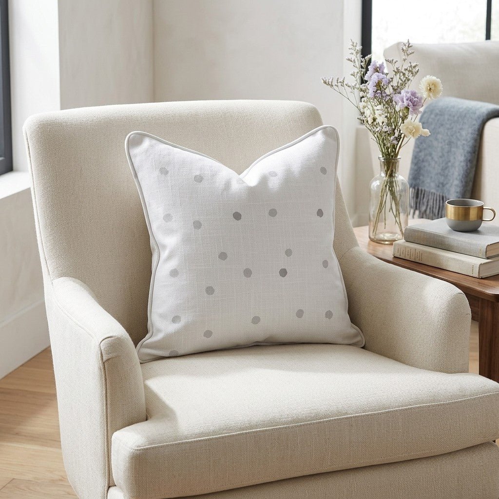 Purple Aria Throw Pillow - Lemon Park