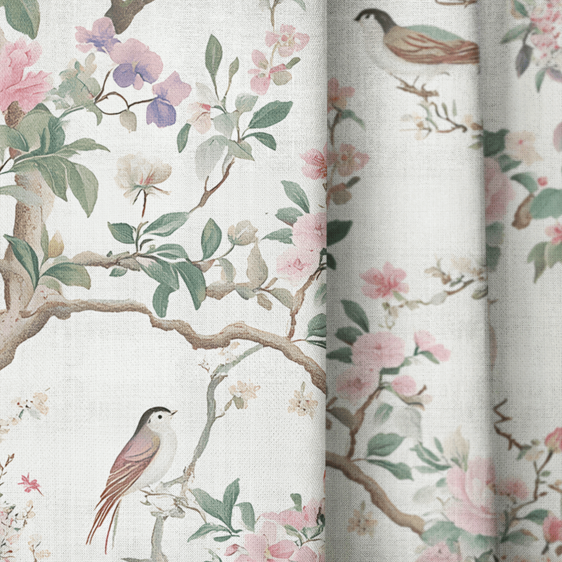Quiet Bloom - Drapery - Lemon Park