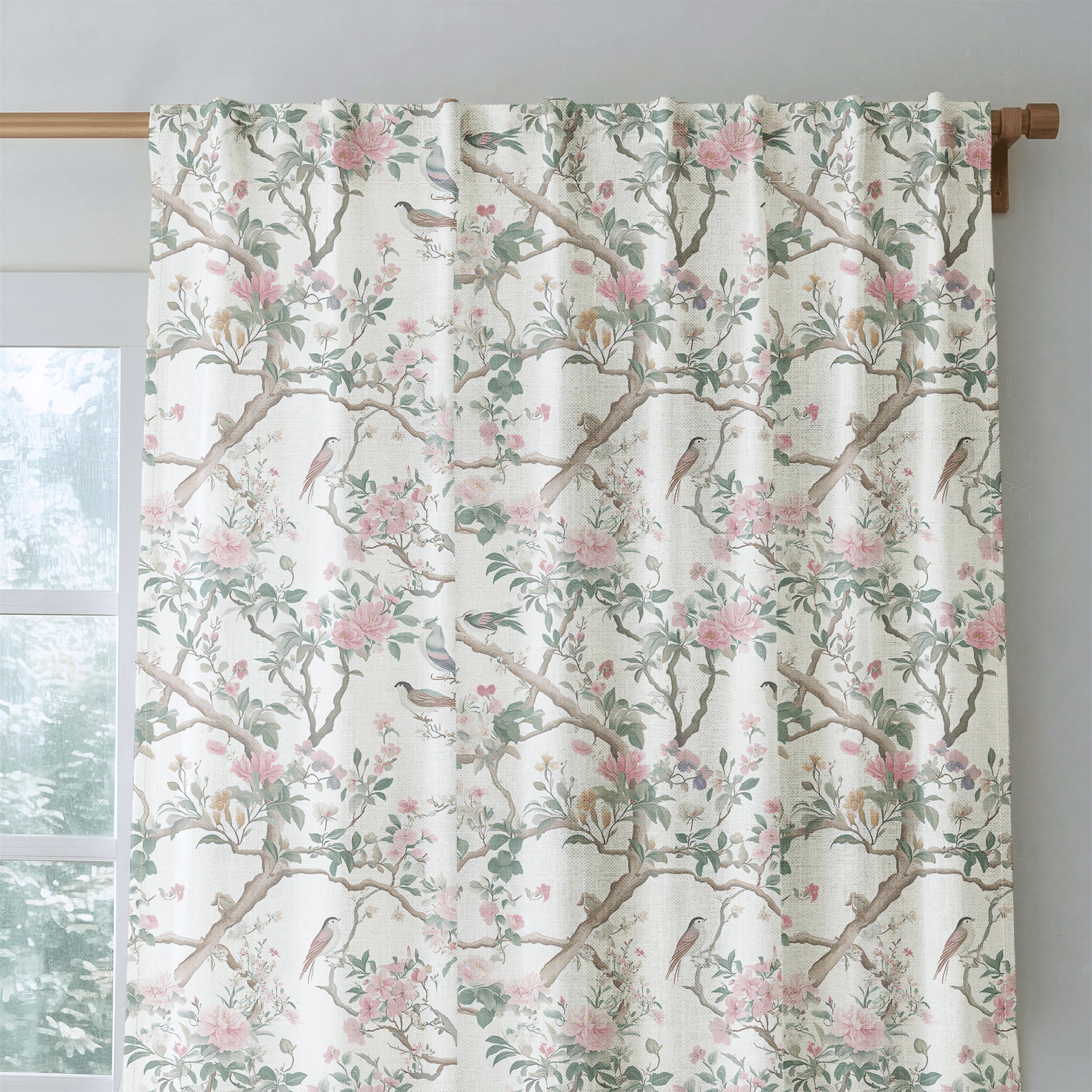 Quiet Bloom - Drapery - Lemon Park