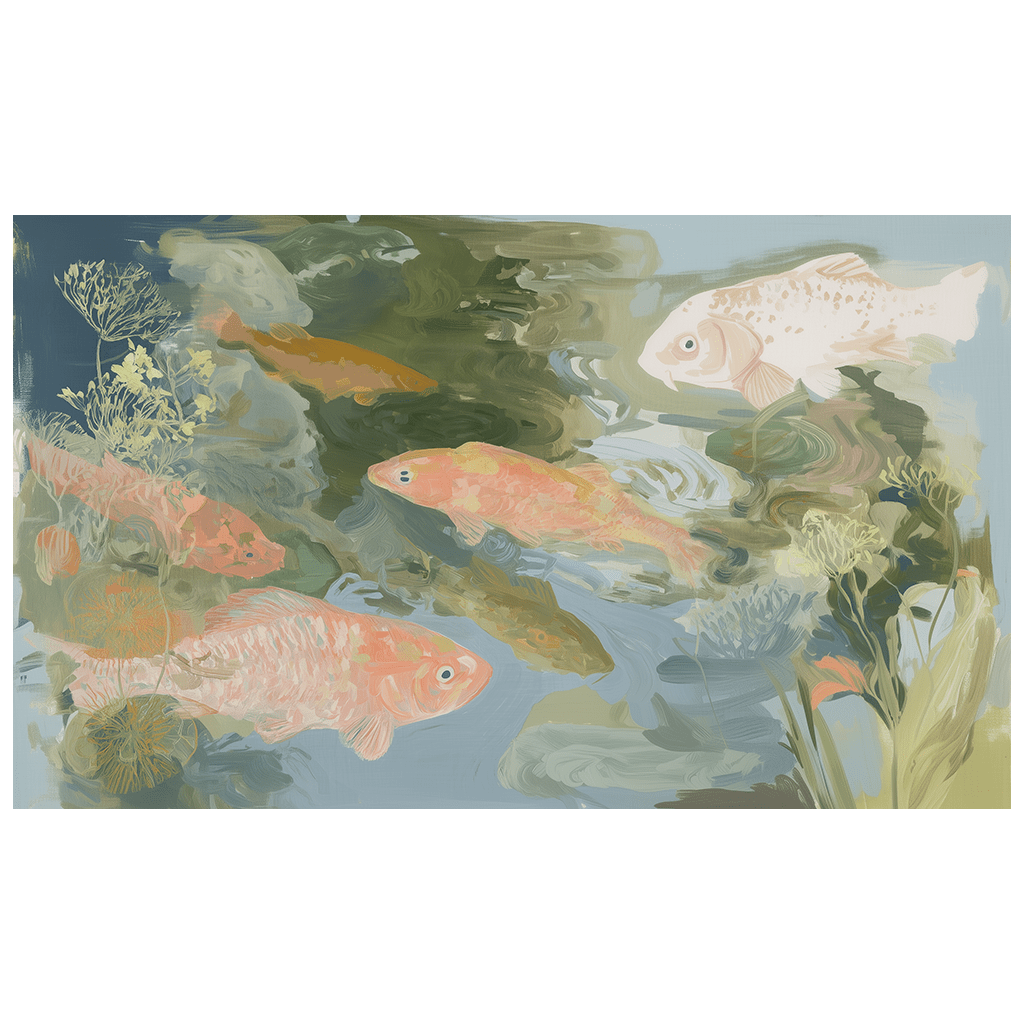 Quiet Pond - Tapestry - Lemon Park