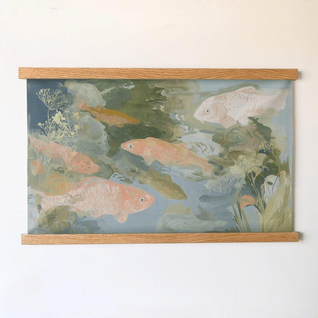 Quiet Pond - Tapestry - Lemon Park