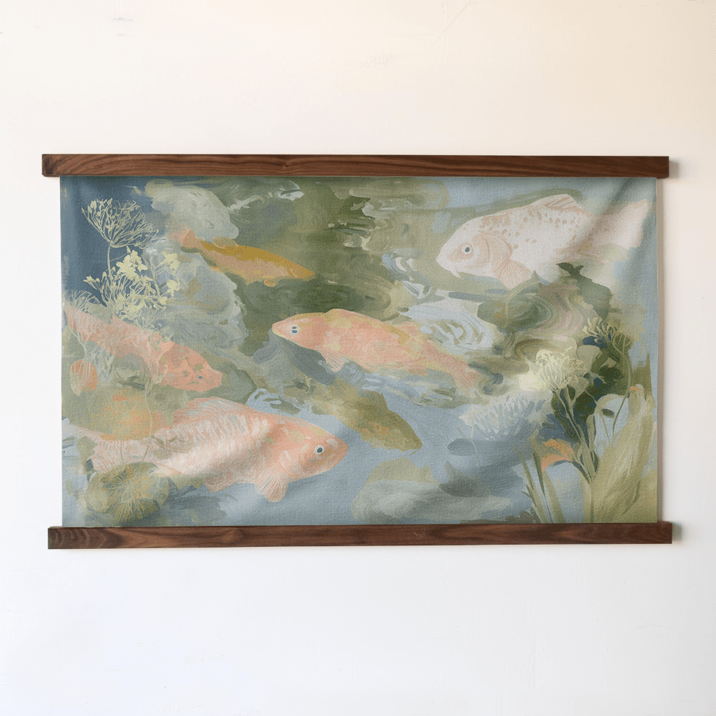 Quiet Pond - Tapestry - Lemon Park