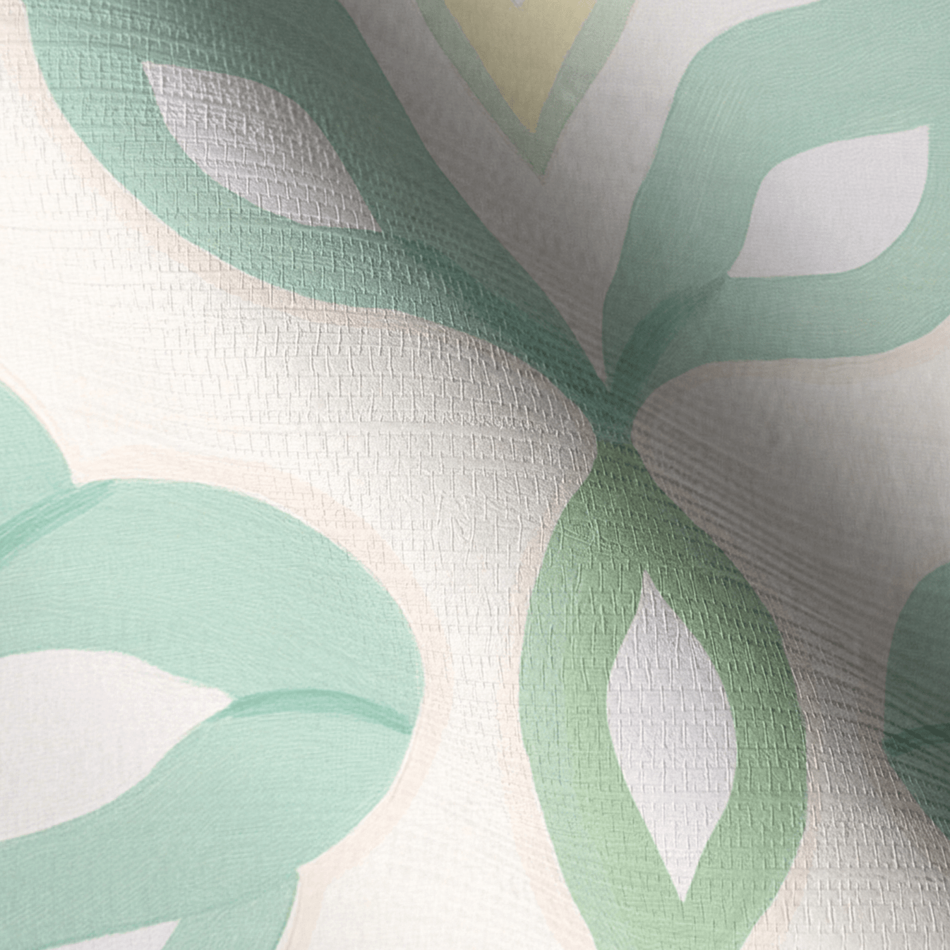 Quiet Rainforest Faux Grasscloth Wallpaper - Lemon Park