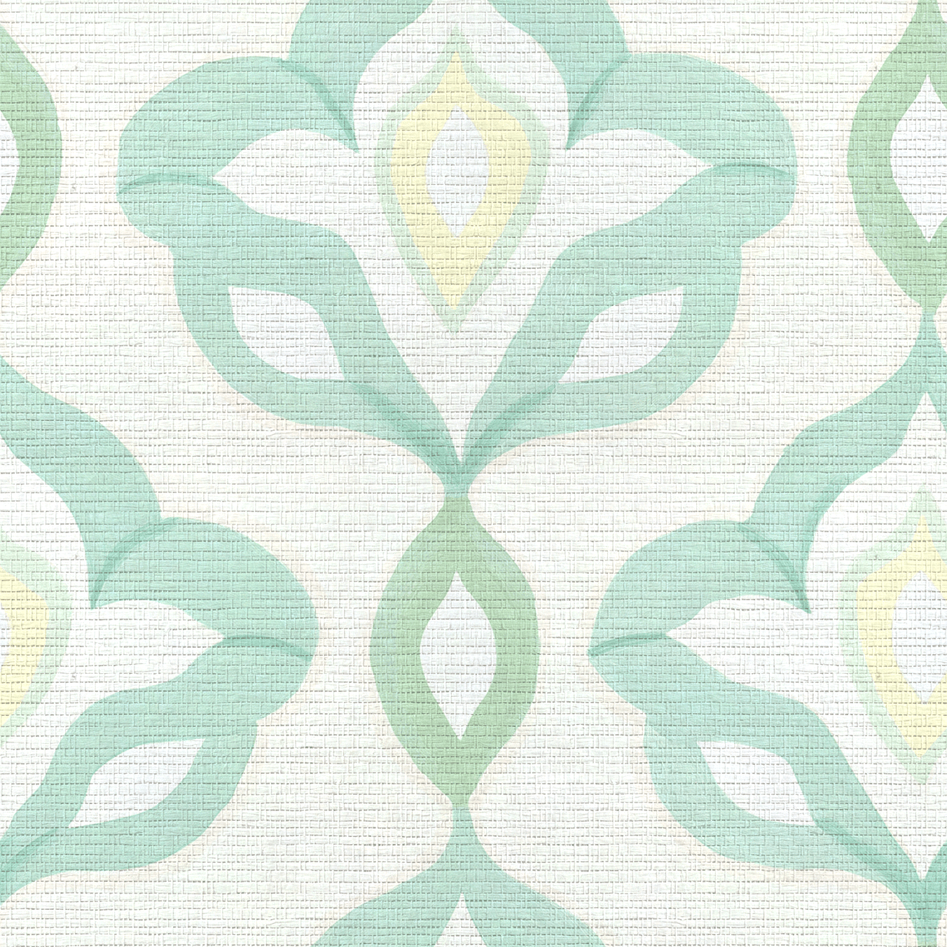 Quiet Rainforest Faux Grasscloth Wallpaper - Lemon Park