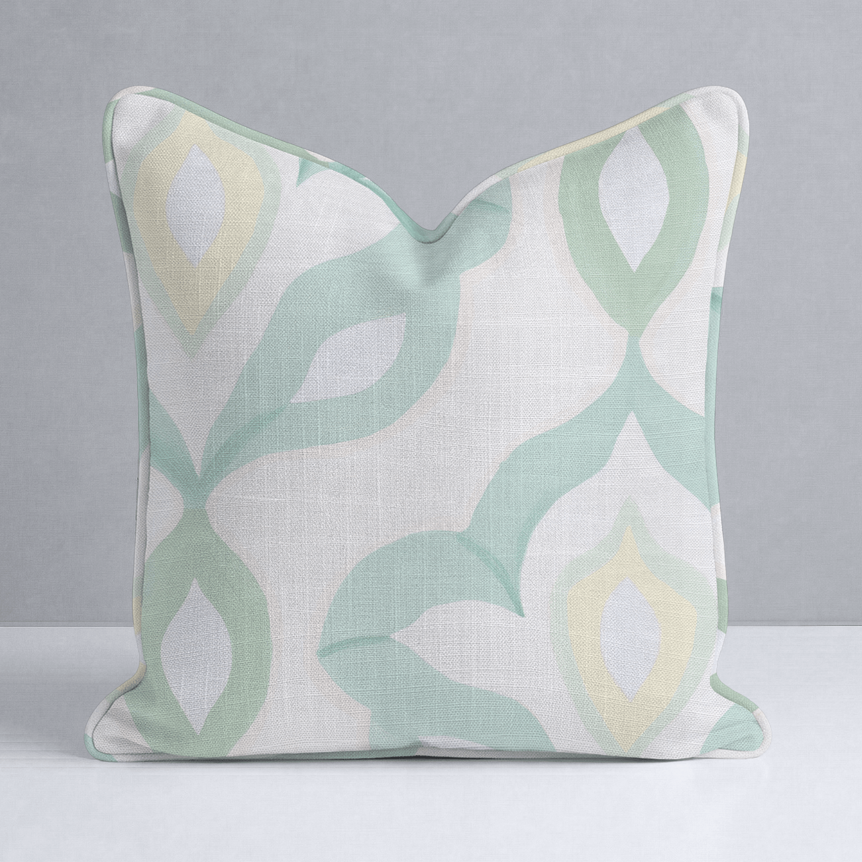 Quiet Rainforest Throw Pillow - Lemon Park