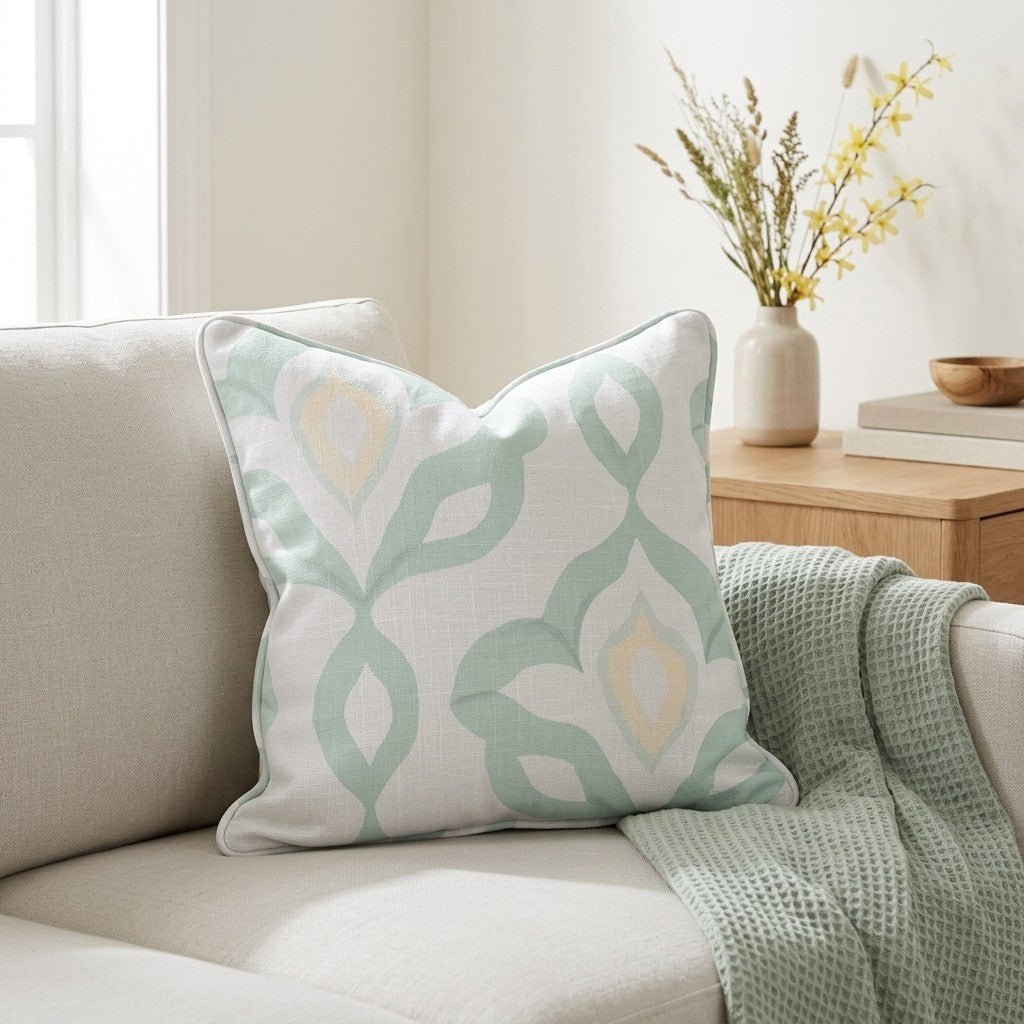 Quiet Rainforest Throw Pillow - Lemon Park