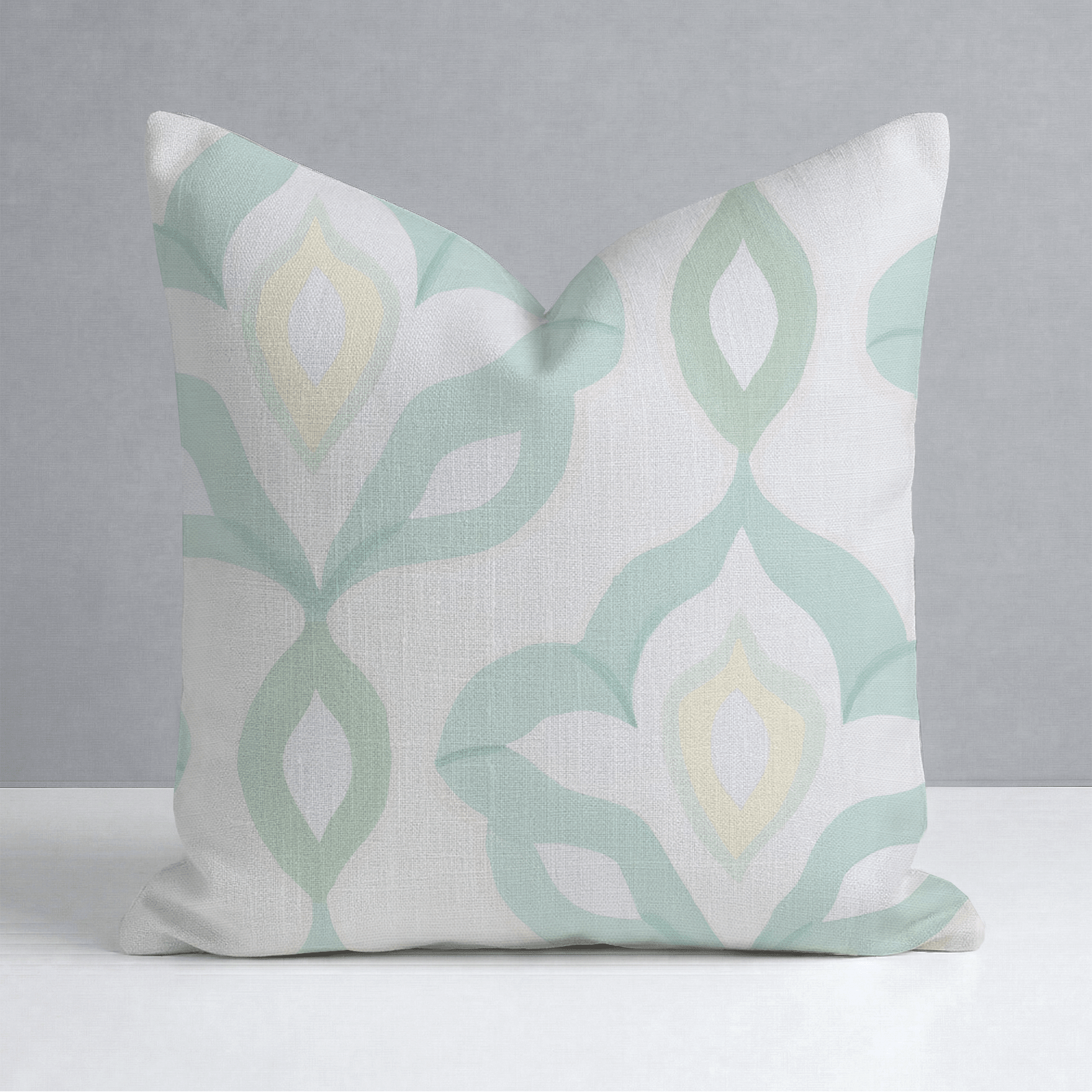 Quiet Rainforest Throw Pillow - Lemon Park