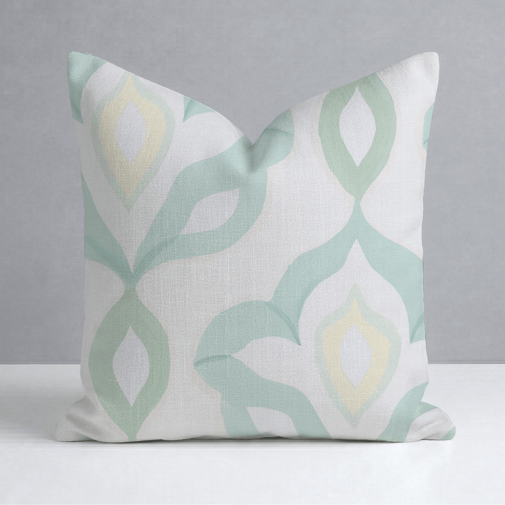 Quiet Rainforest Throw Pillow - Lemon Park