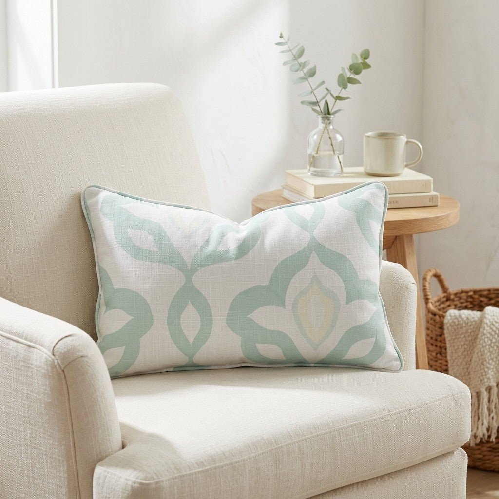 Quiet Rainforest Throw Pillow - Lemon Park