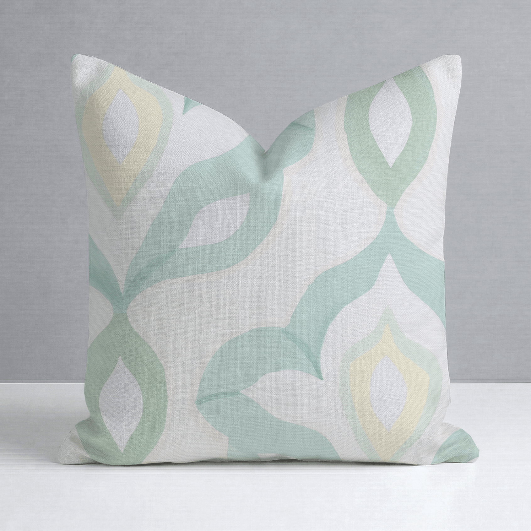 Quiet Rainforest Throw Pillow - Lemon Park