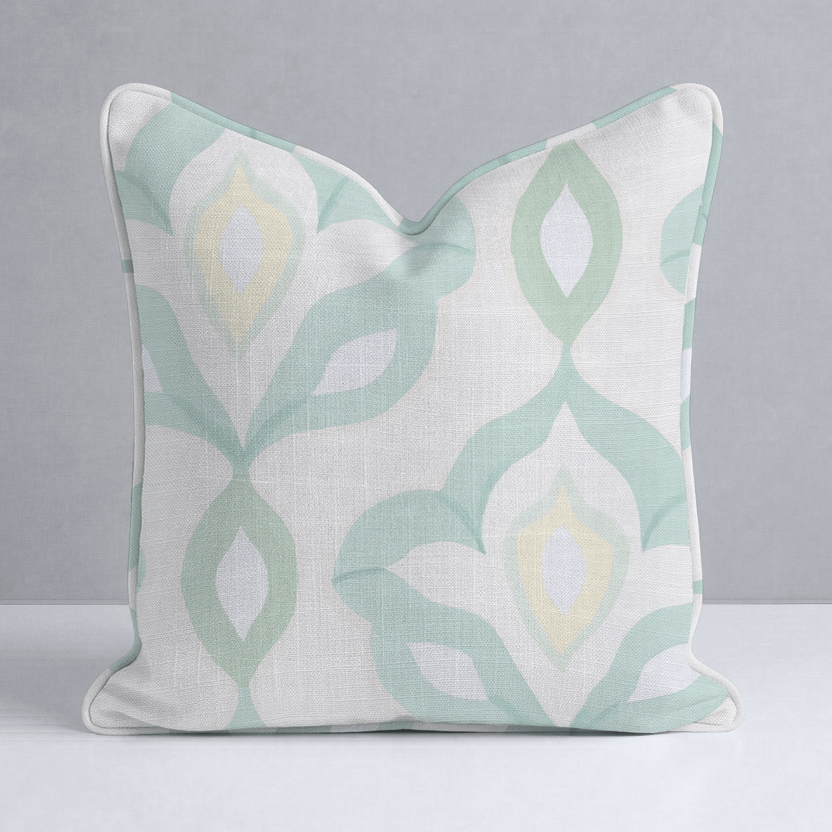 Quiet Rainforest Throw Pillow - Lemon Park