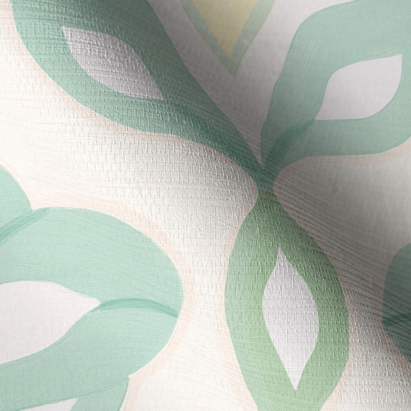 Quiet Rainforest Faux Grasscloth Wallpaper