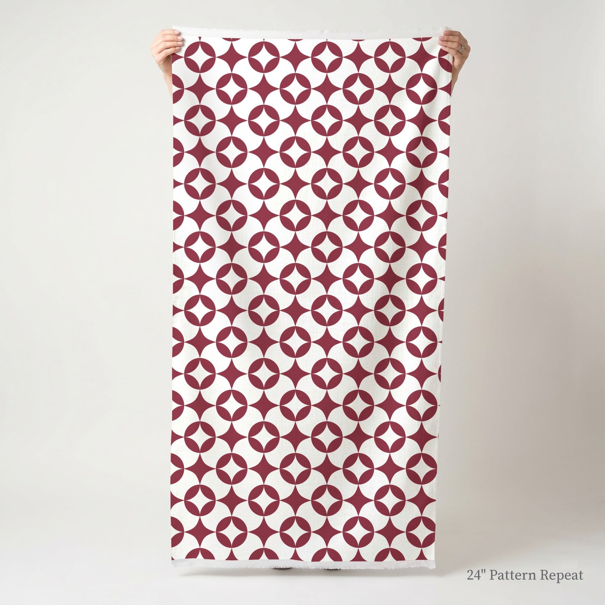 Radiant Badge Motif - Fabric - Lemon Park