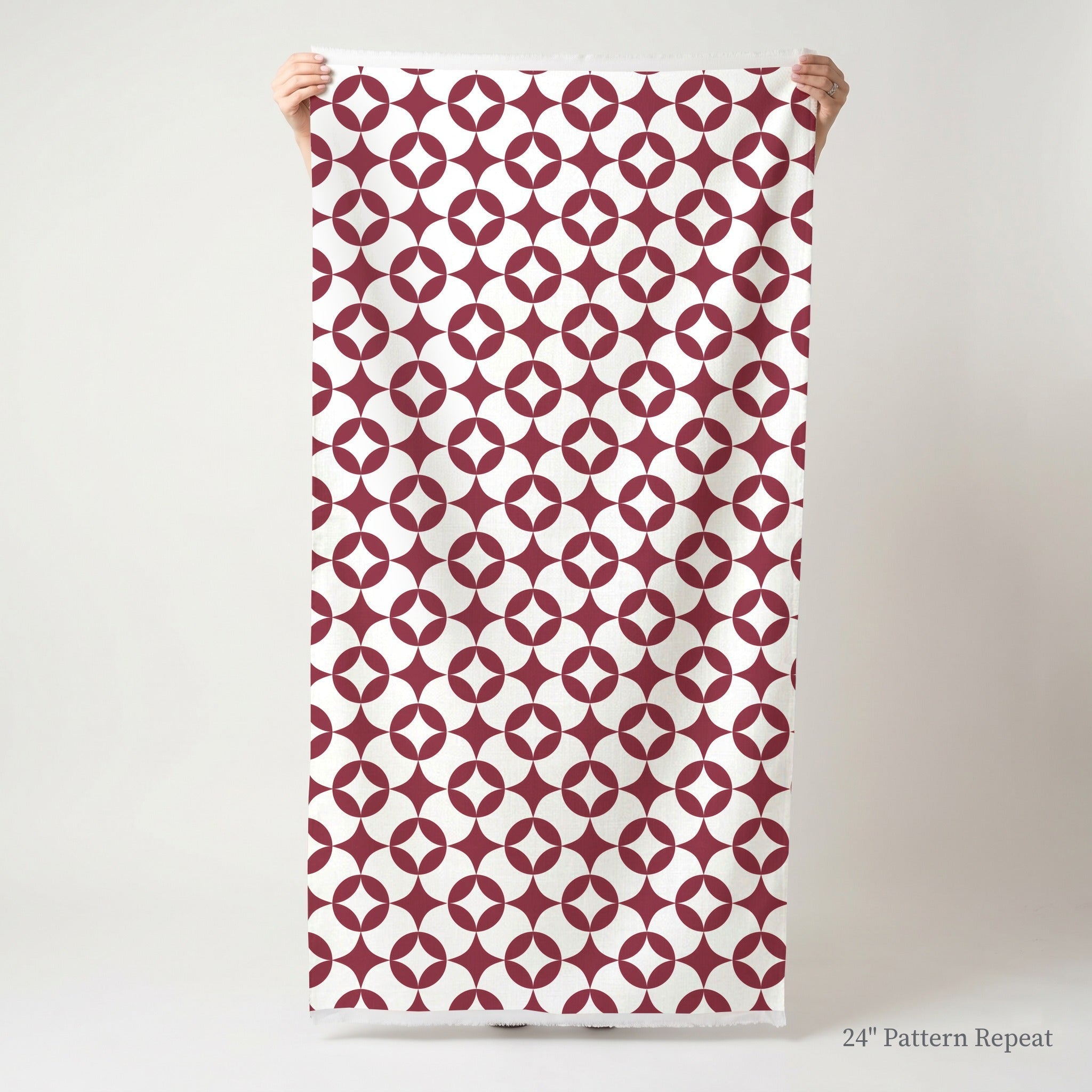 Radiant Badge Motif - Fabric - Lemon Park