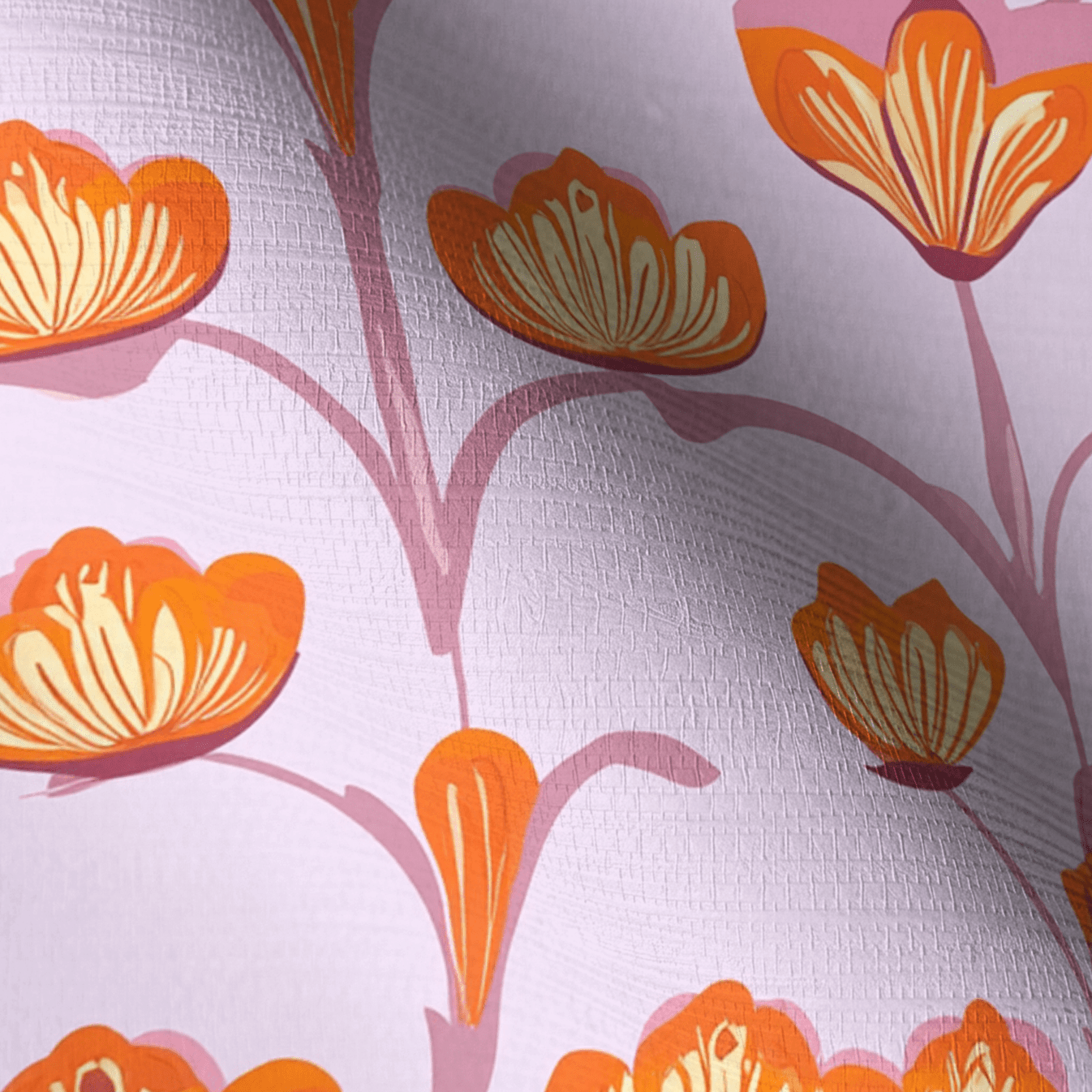 Radiant Vine Faux Grasscloth Wallpaper - Lemon Park