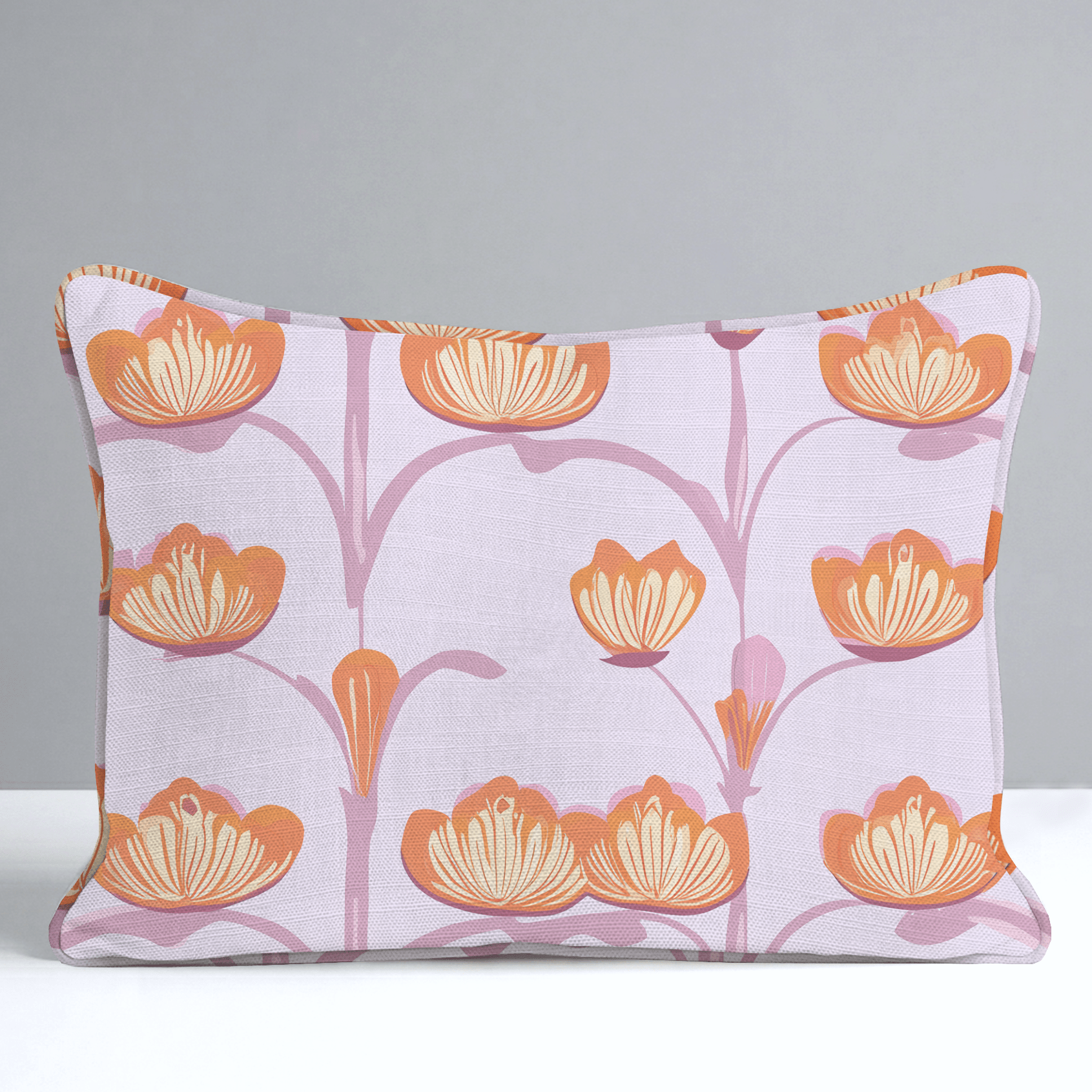 Radiant Vine Throw Pillow - Lemon Park