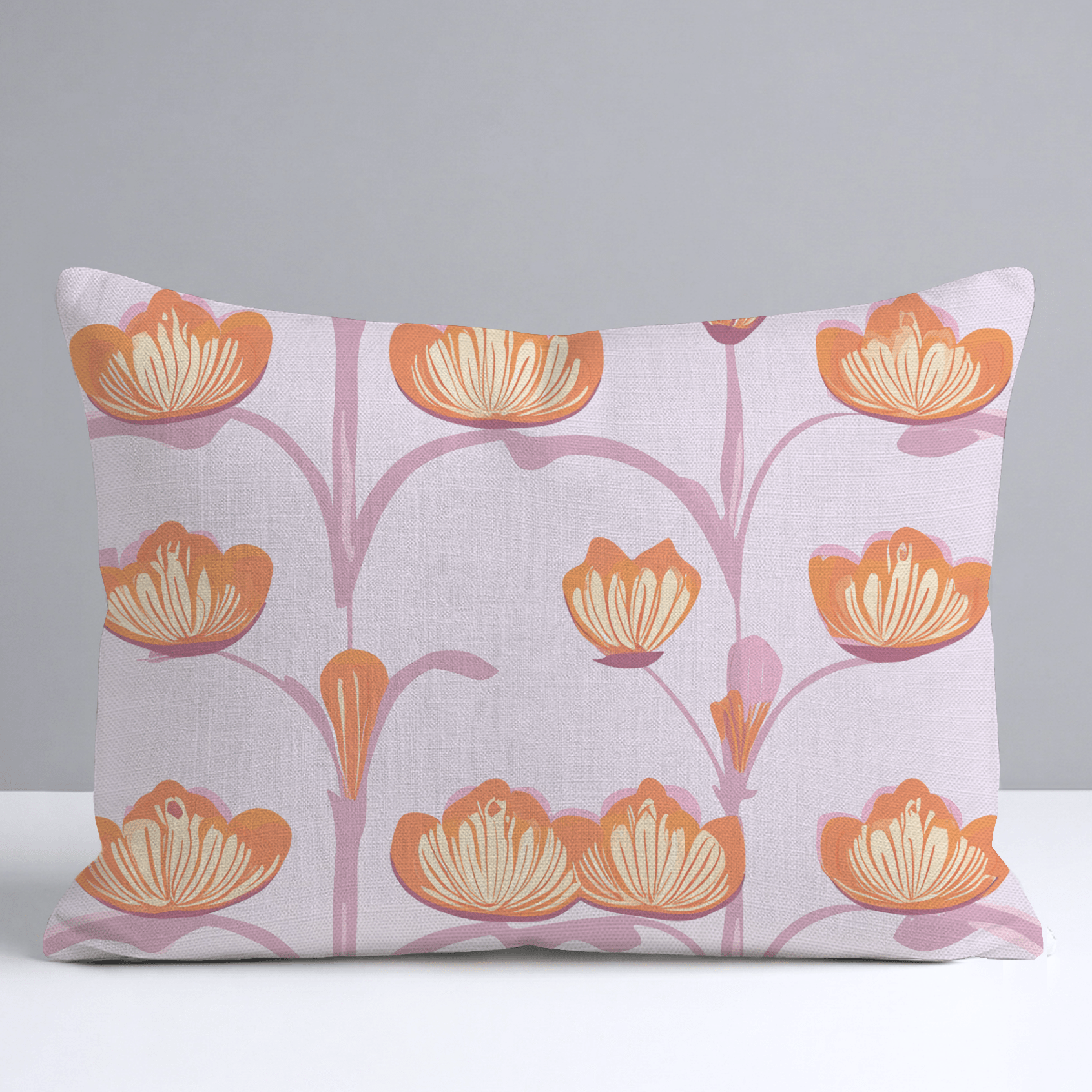 Radiant Vine Throw Pillow - Lemon Park