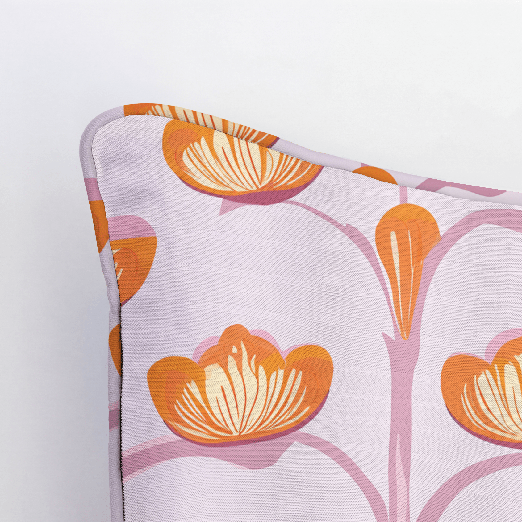 Radiant Vine Throw Pillow - Lemon Park