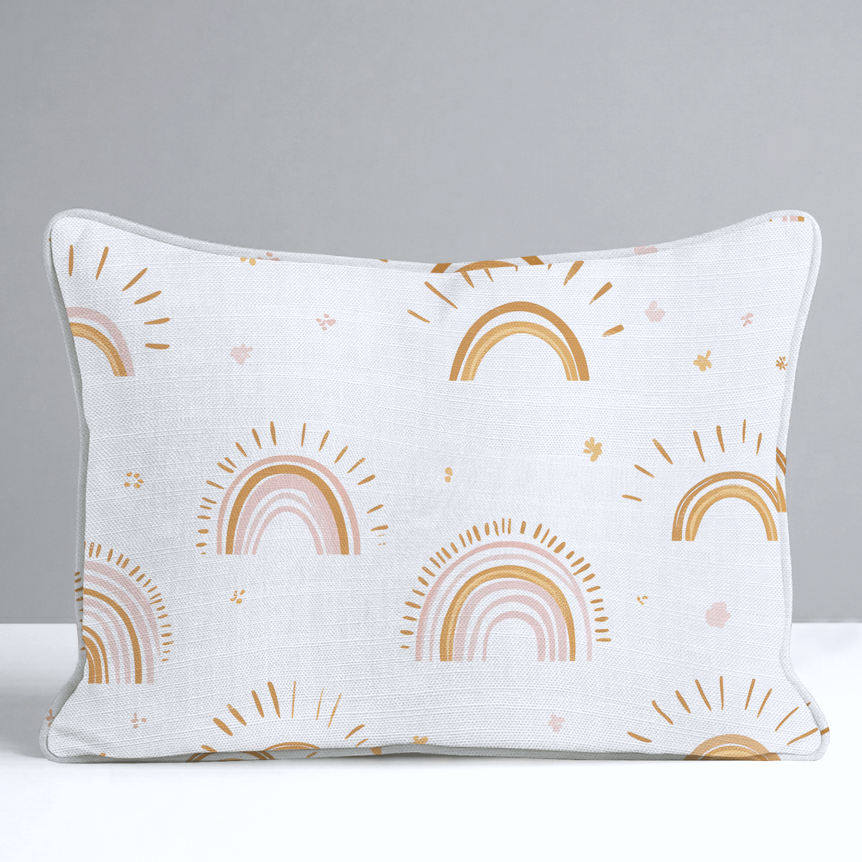 Rainbow Wishes Throw Pillow - Lemon Park