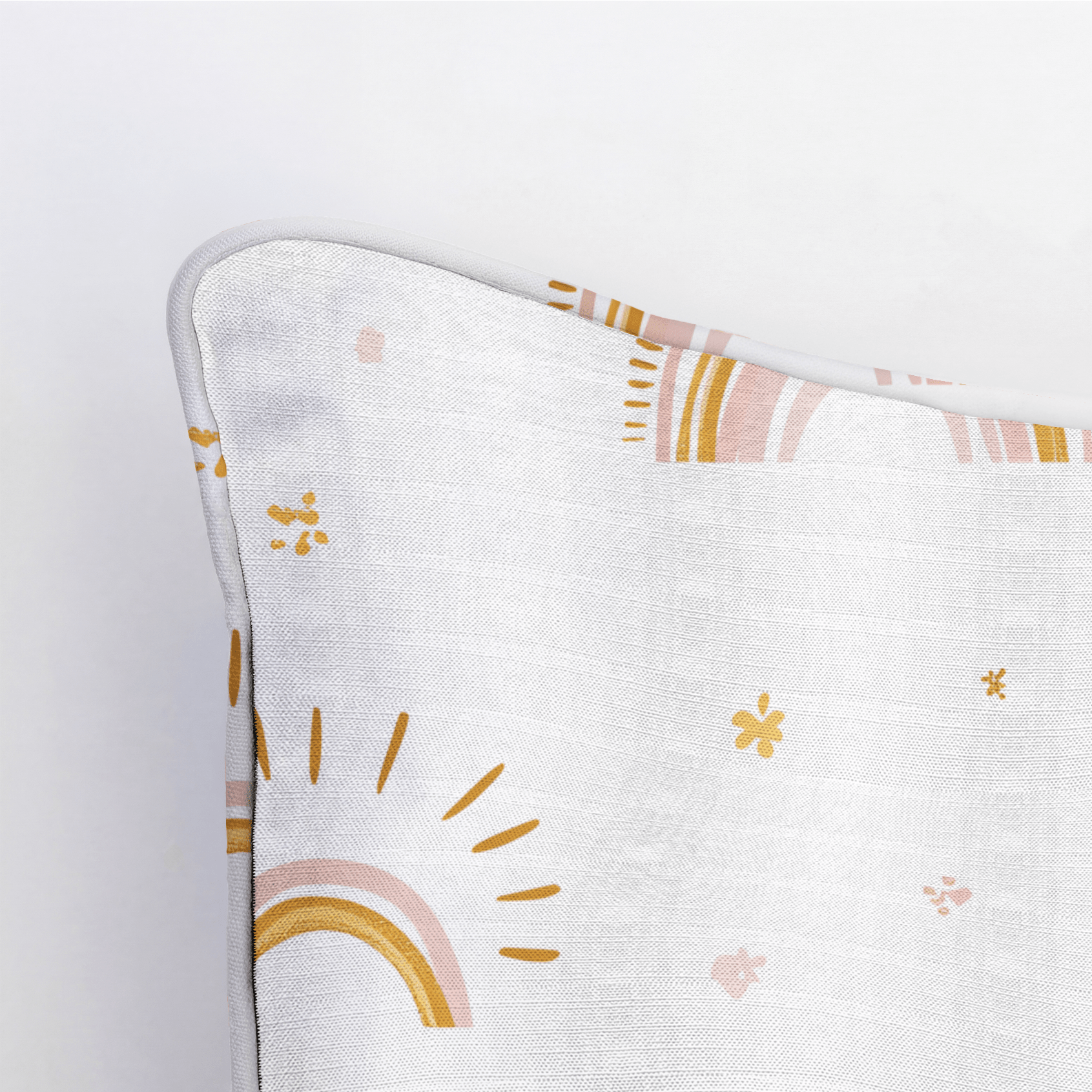Rainbow Wishes Throw Pillow - Lemon Park