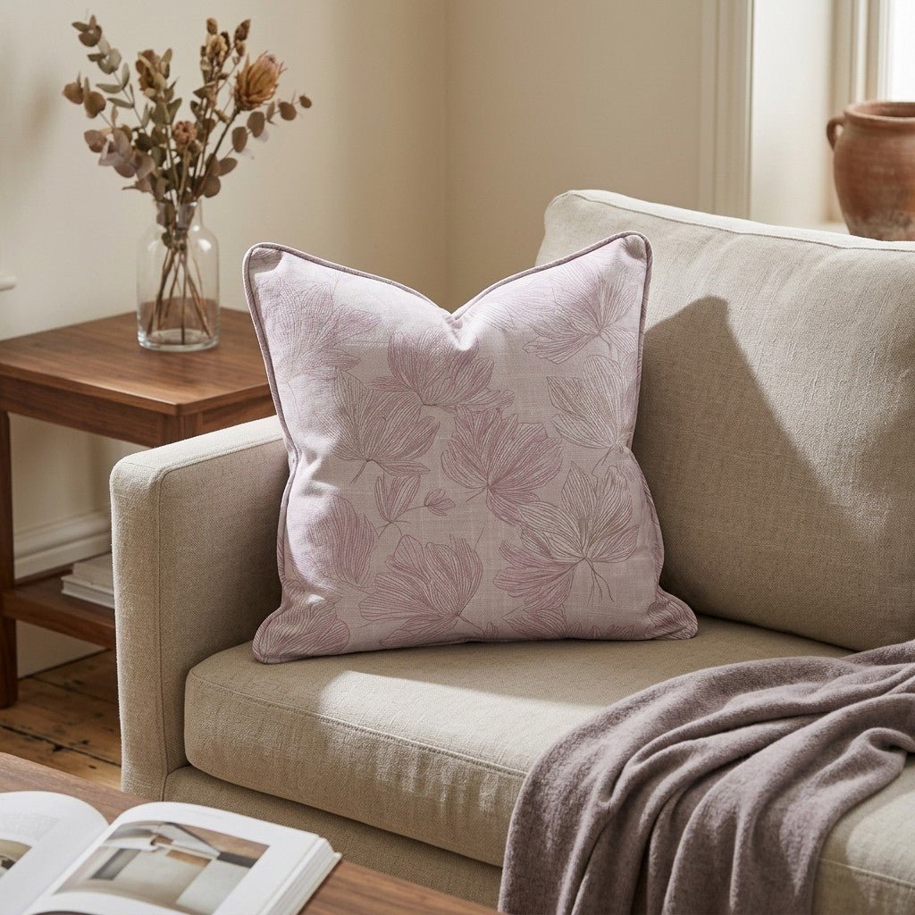 Raspberry Lemonade Throw Pillow - Lemon Park