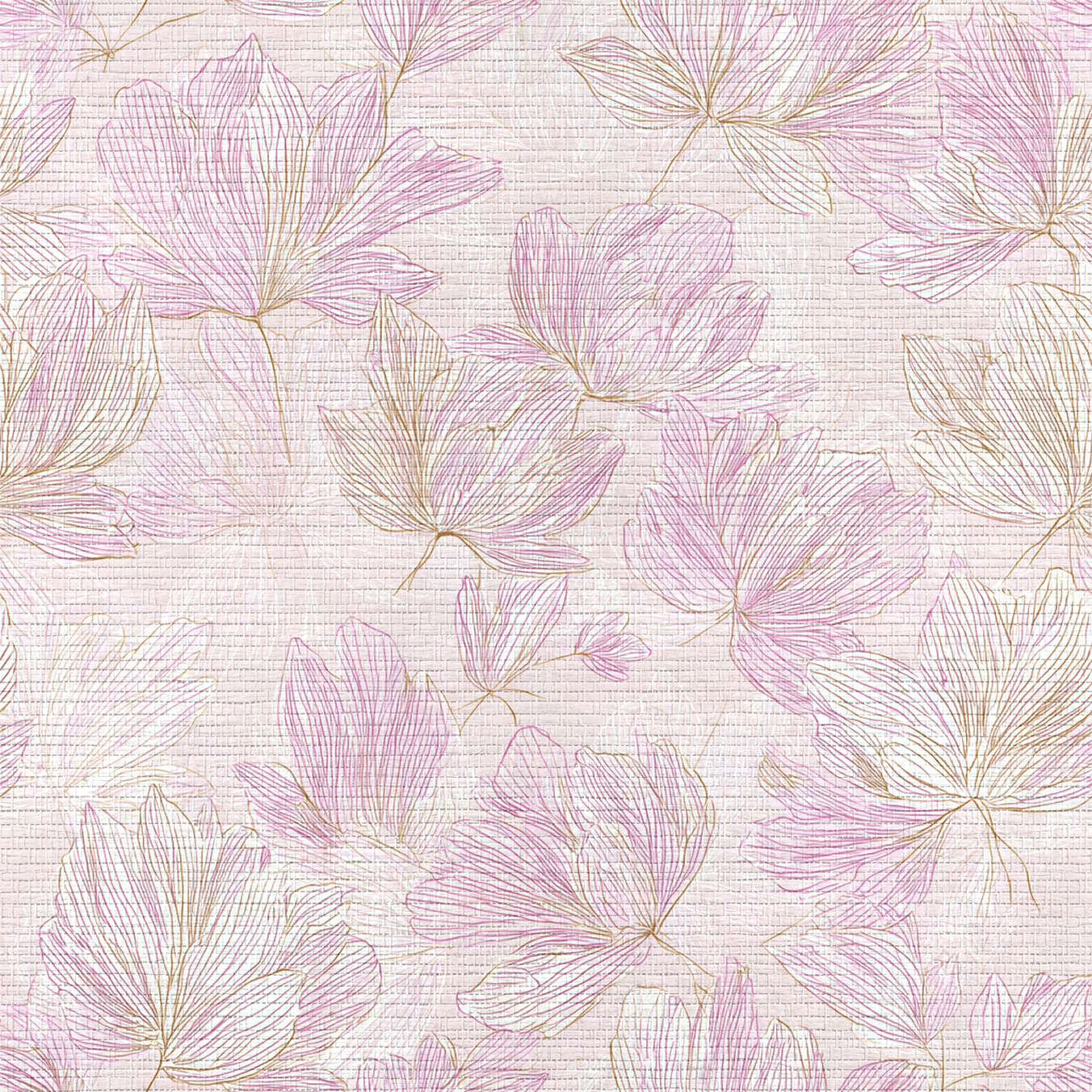 Raspberry Lemonade Faux Grasscloth Wallpaper