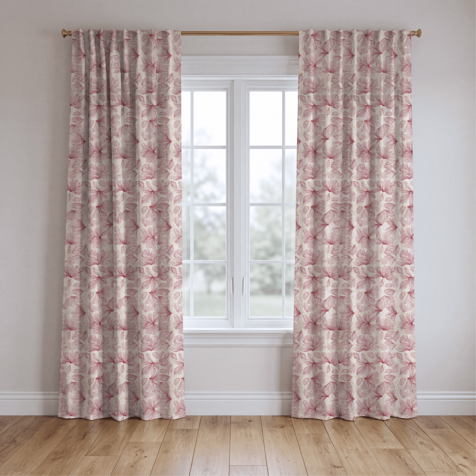 Raspberry Mist - Drapery - Lemon Park