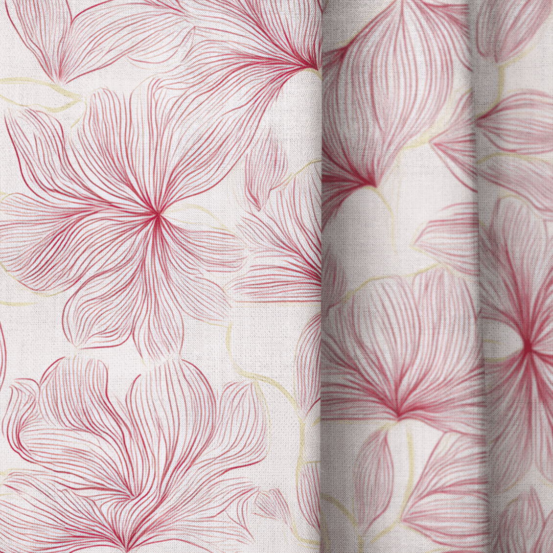 Raspberry Mist - Drapery - Lemon Park