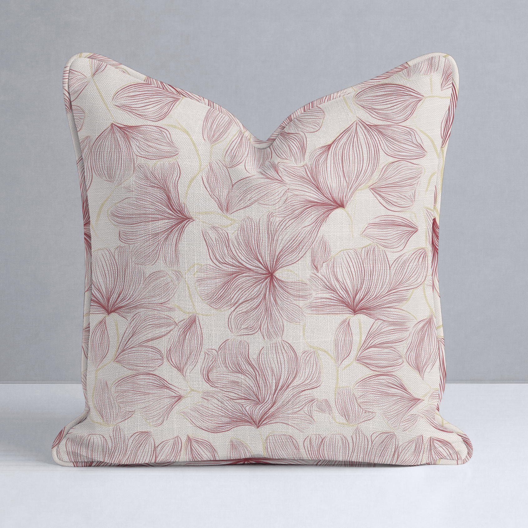 Raspberry Mist Throw Pillow - Lemon Park