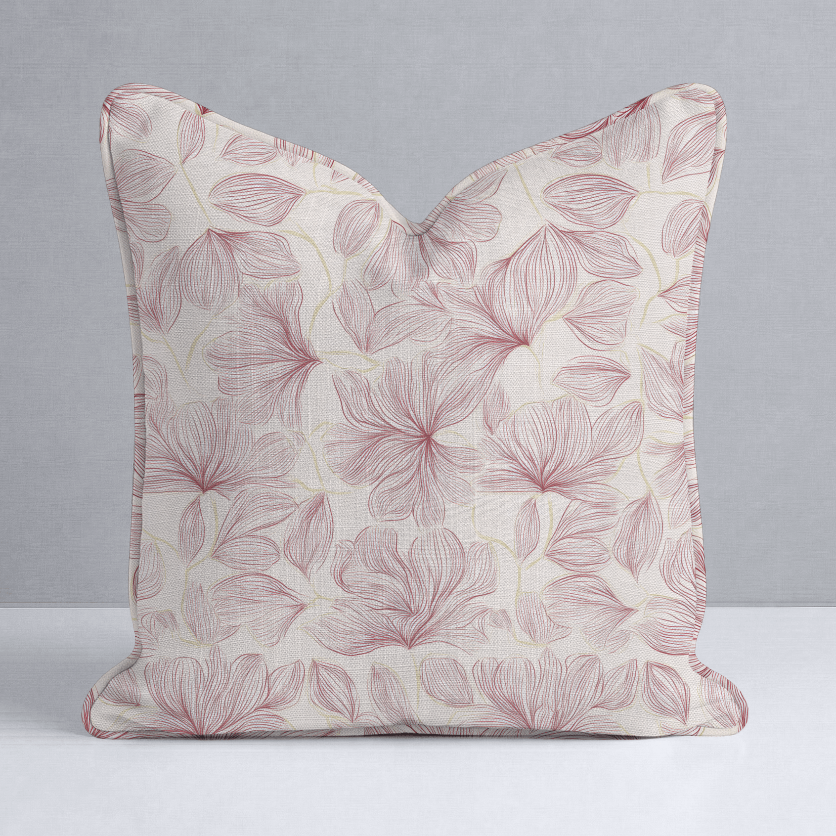 Raspberry Mist Throw Pillow - Lemon Park
