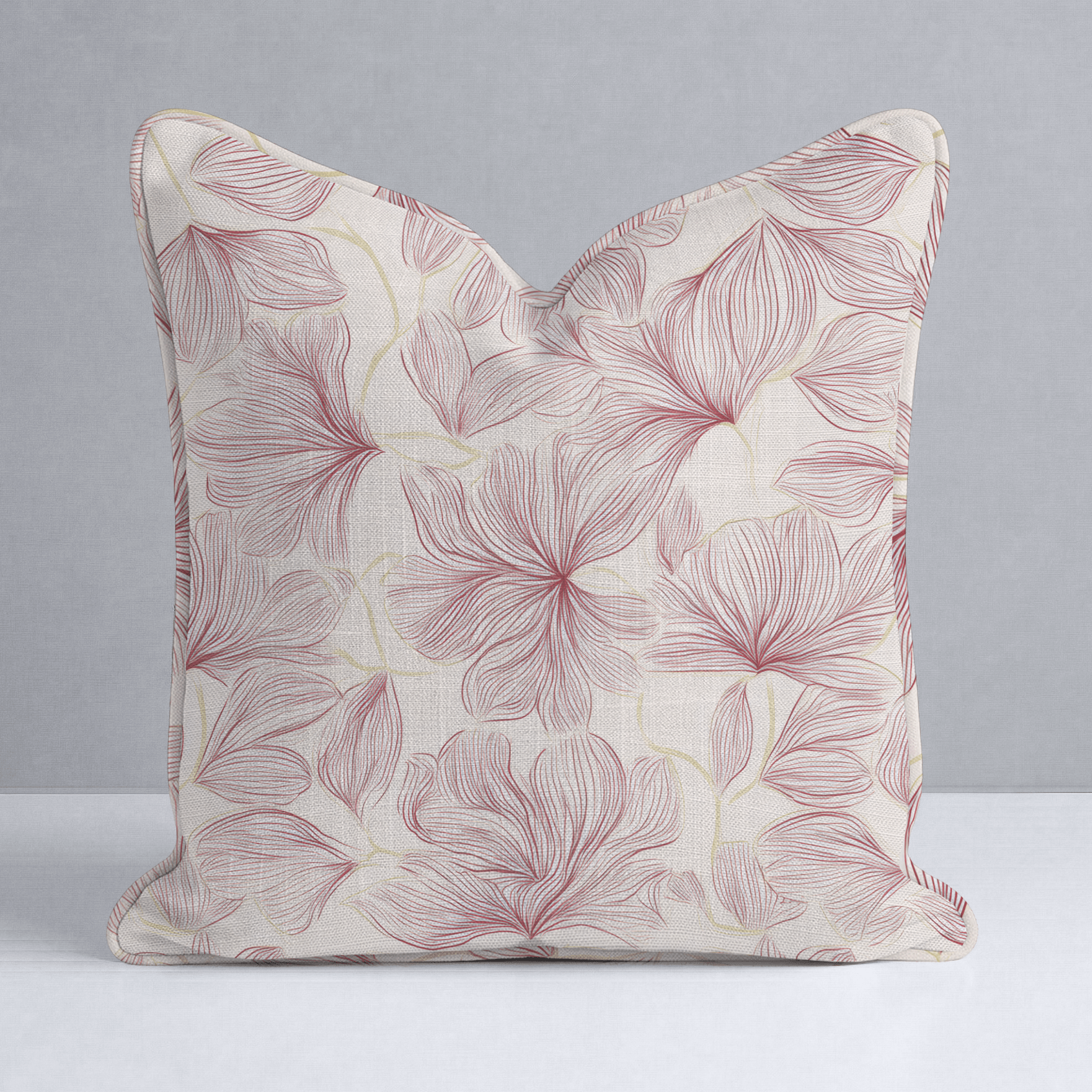 Raspberry Mist Throw Pillow - Lemon Park