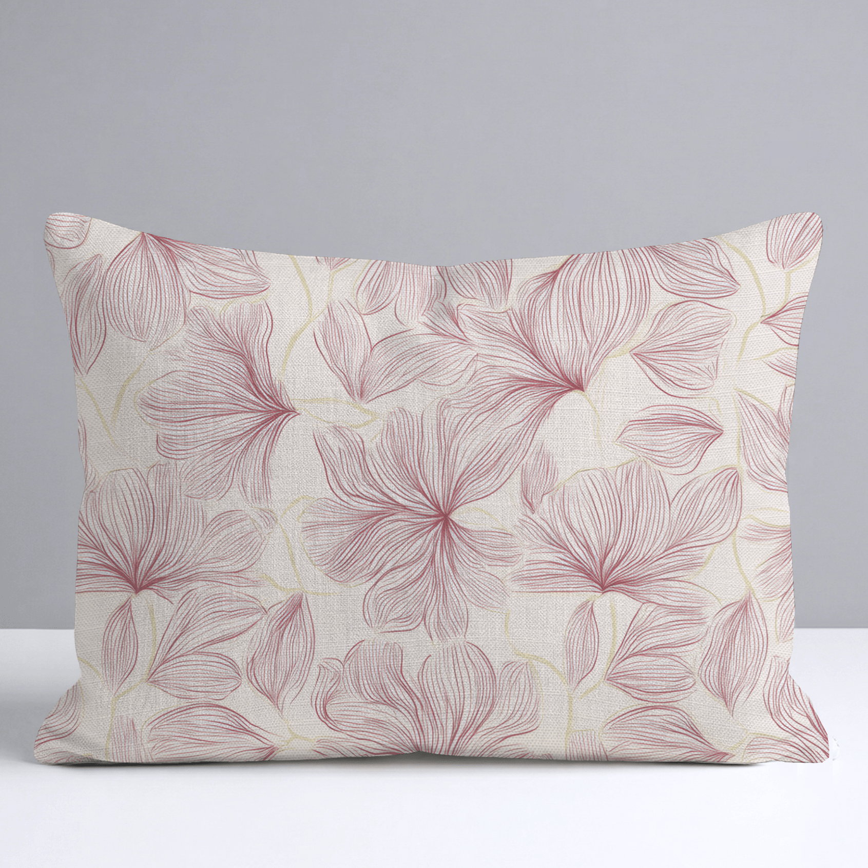 Raspberry Mist Throw Pillow - Lemon Park