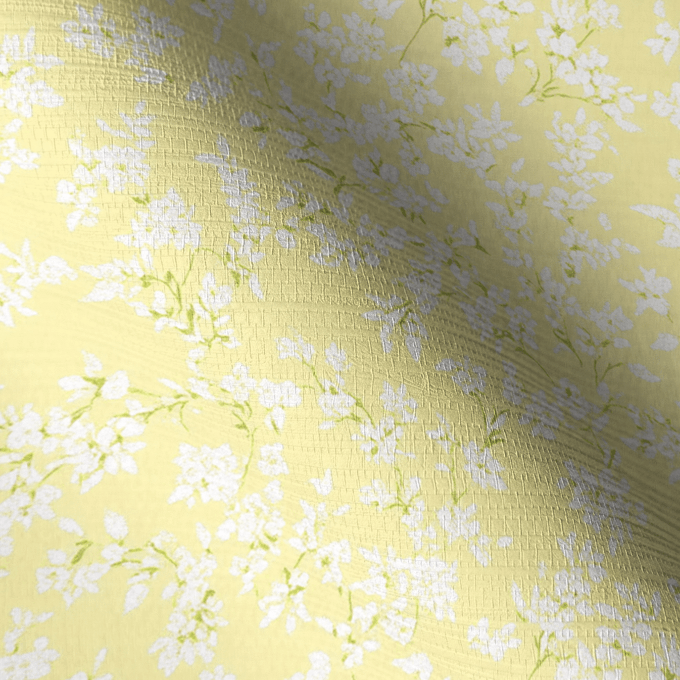 Regan Faux Grasscloth Wallpaper - Lemon Park