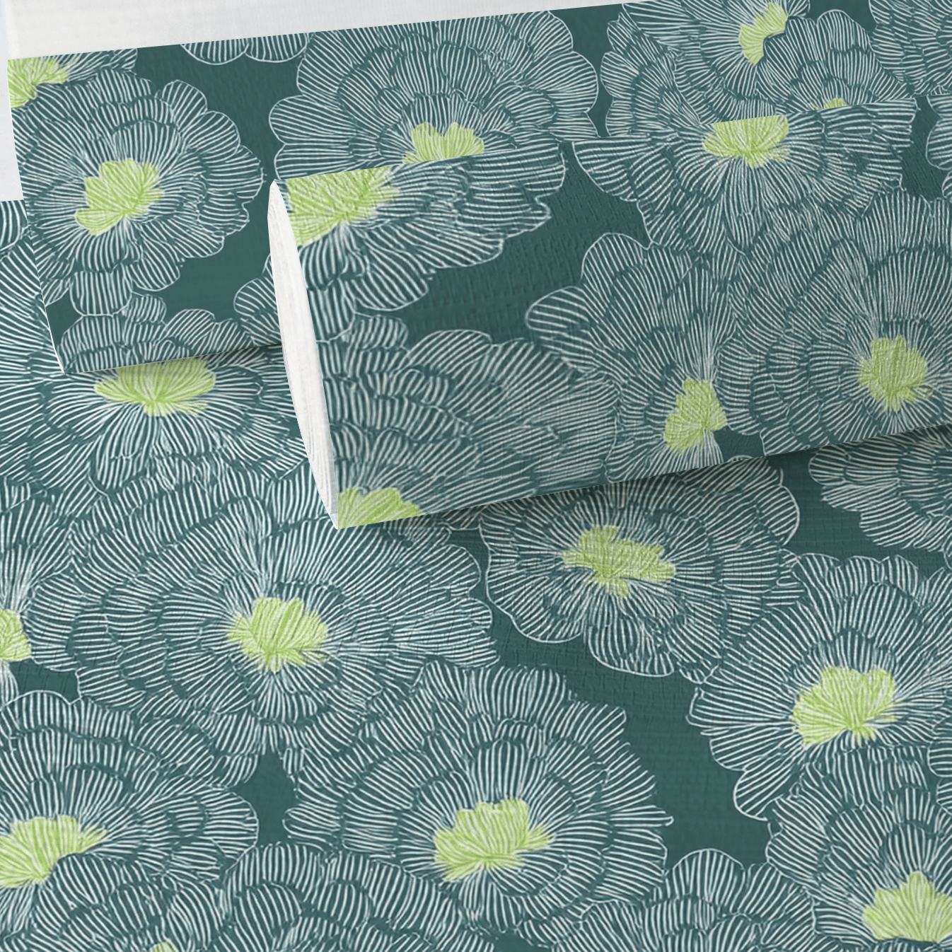 Reid Hall Faux Grasscloth Wallpaper - Lemon Park