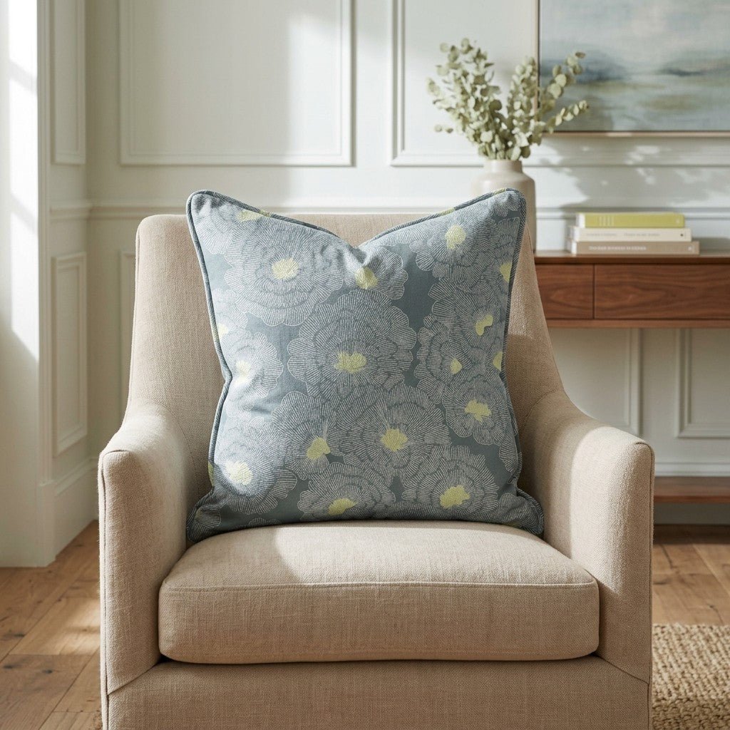 Reid Hall Throw Pillow - Lemon Park