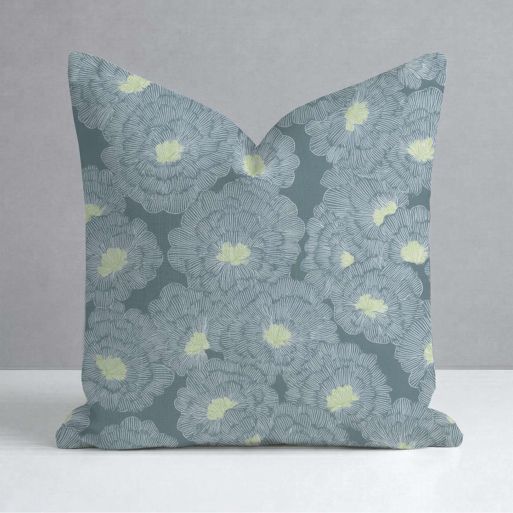 Reid Hall Throw Pillow - Lemon Park