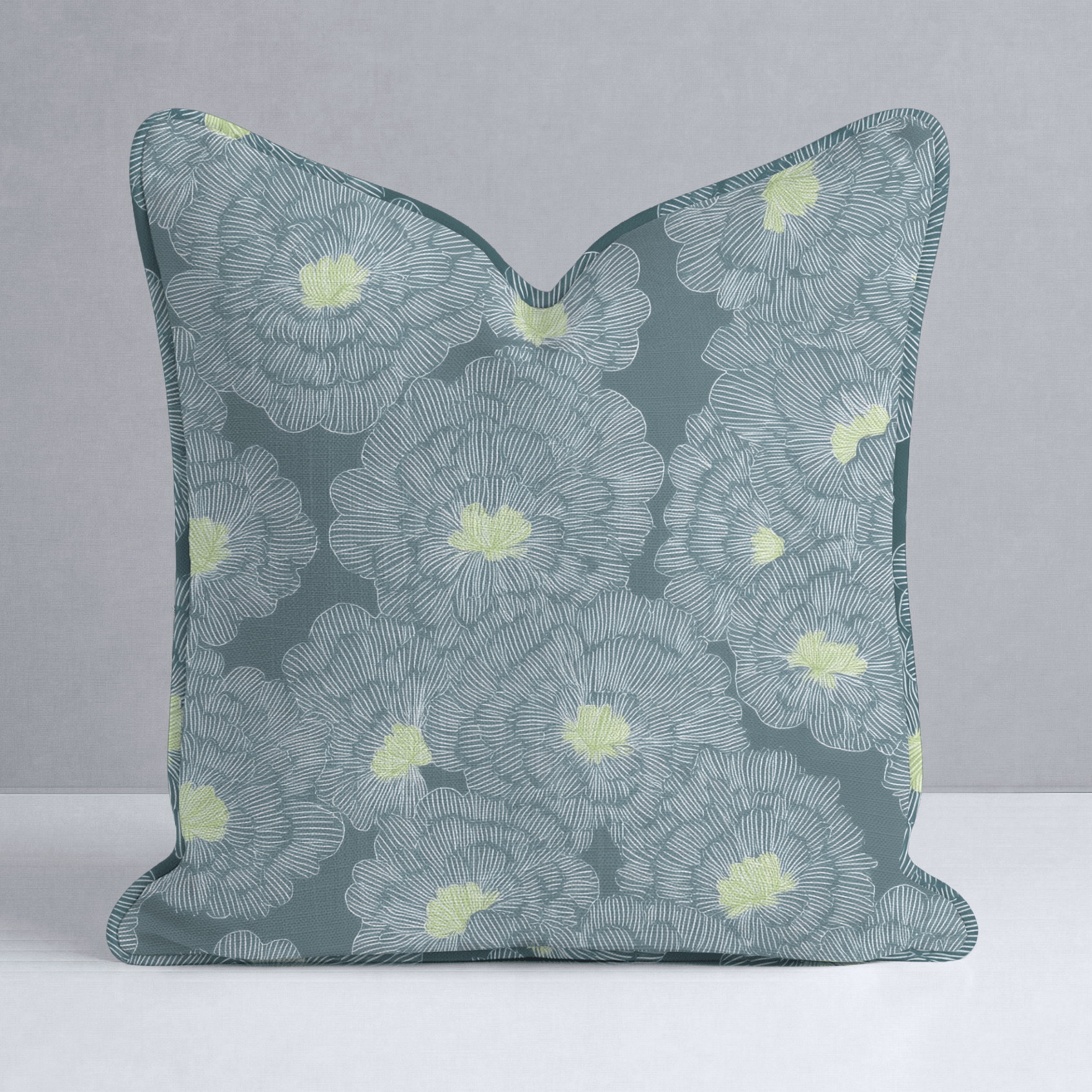 Reid Hall Throw Pillow - Lemon Park
