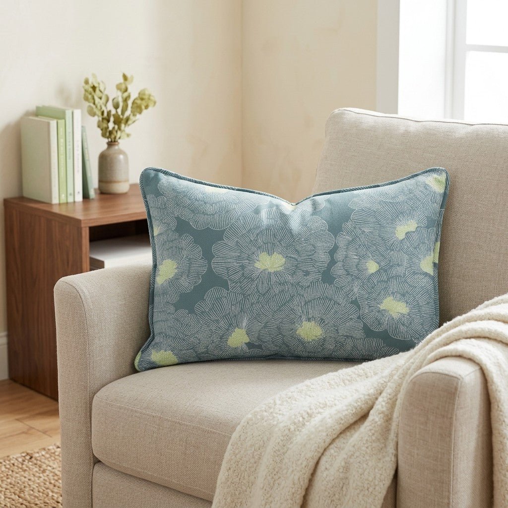 Reid Hall Throw Pillow - Lemon Park